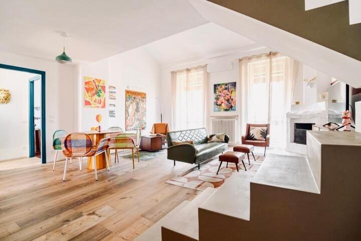 149 Borgo Ticino Suite Attico Di Lusso Con Terrazzo E Parking Privato Pavia Exterior photo